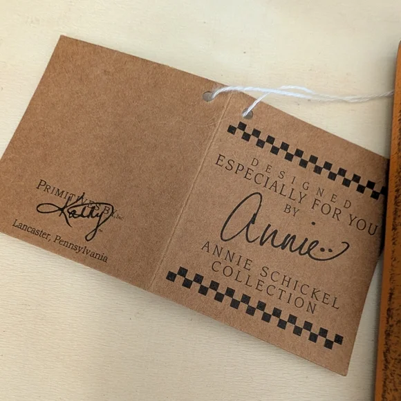 Primitives by Kathy Rustic Mermaid Hook Plaque in Blue, White, Brown - Picture 3 of 4